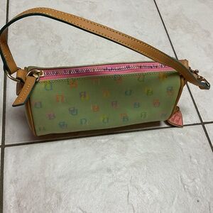 Rooney and Bourke vintage Y2K rainbow zipper green colorful